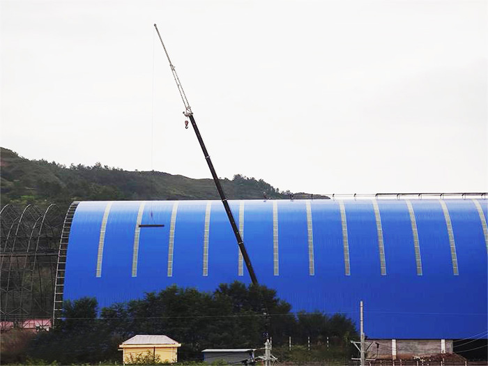 五常煤棚网架工程